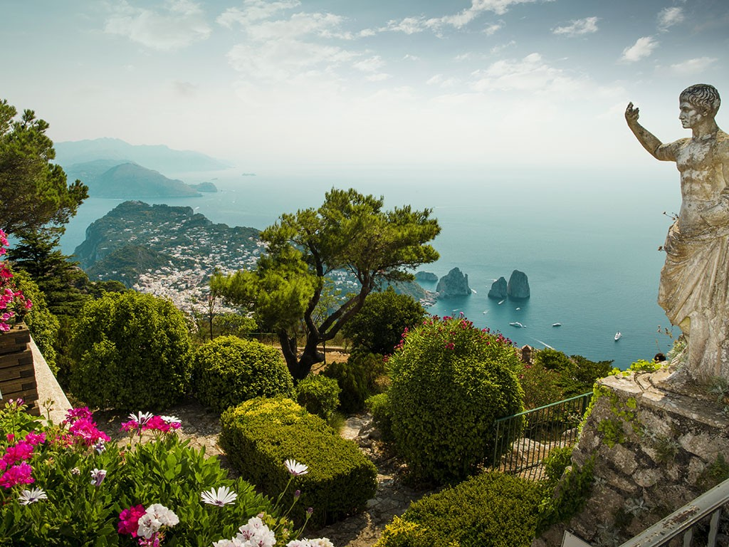 Capri coastline